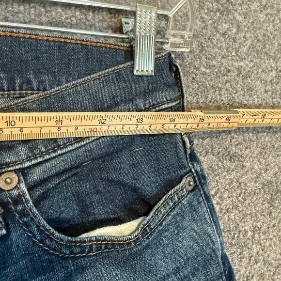 Abercrombie & Fitch Jeans Womens 28x34 Blue Bootcut Stretch High Rise Casual Y2K - Picture 11 of 12